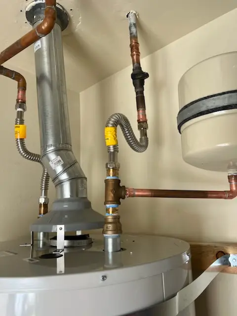 Water heater installation and plumbing repair in Clemson